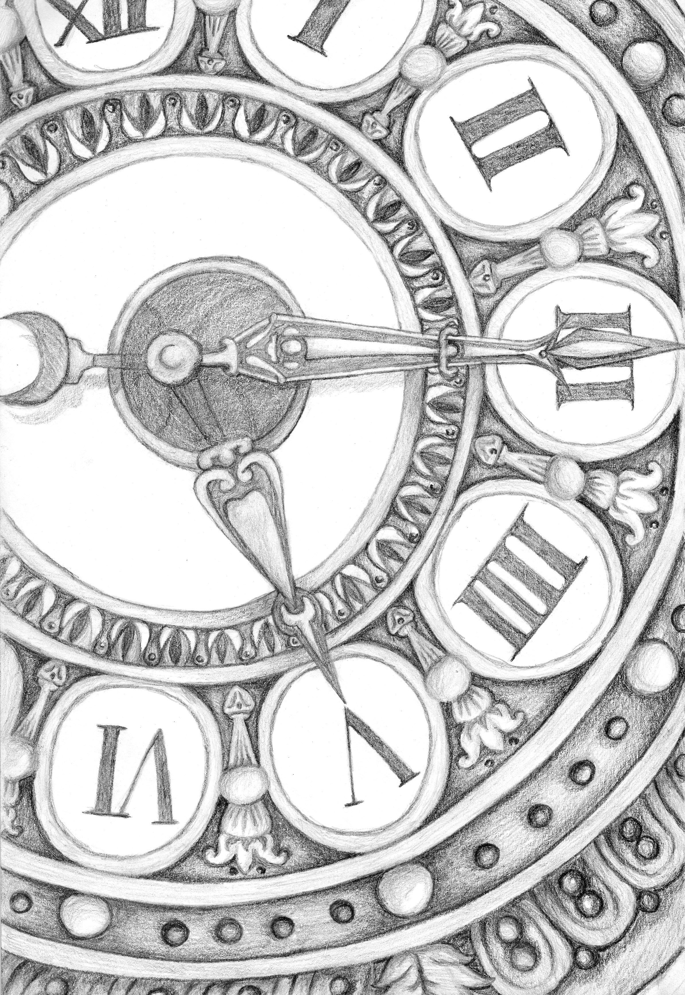 Часы нарисованный циферблат. Эскизы старинных часов. Часы эскиз. Рисунки старинных часов. Часы гравюра.