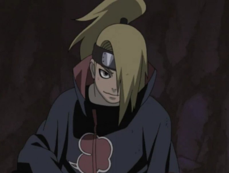 Аниме Дейдара смерть