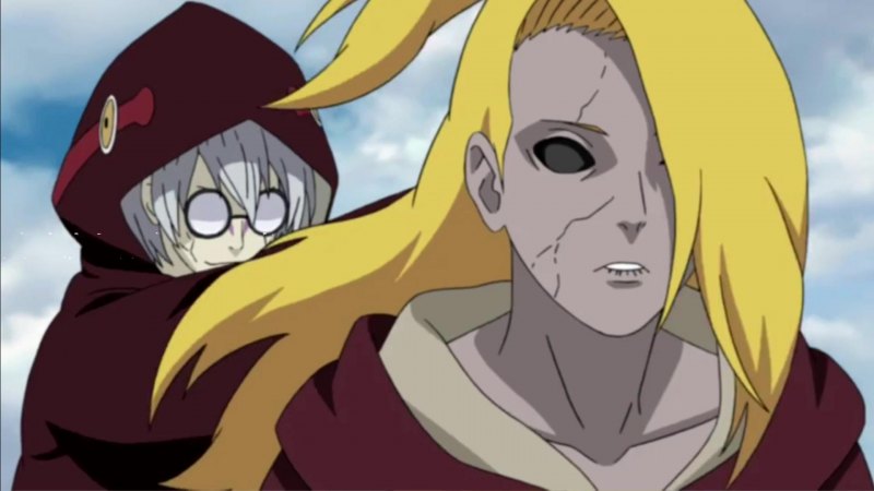 Дейдара скрины без плаща