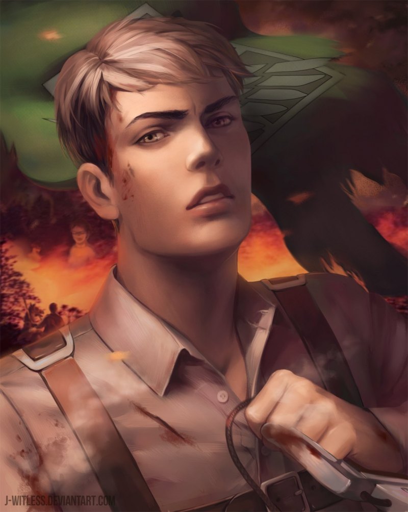 Жан Кирштайн лицо