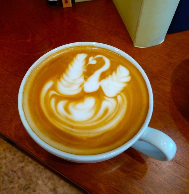 Латте арт уроки