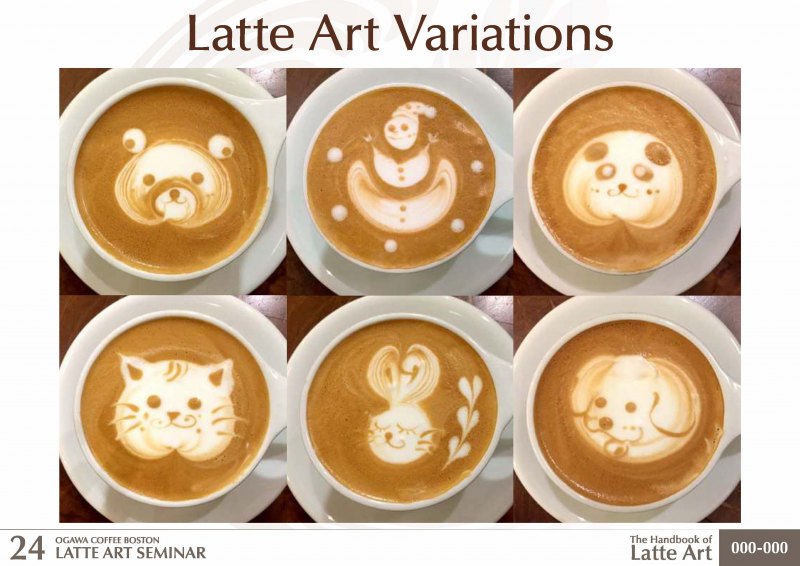 Латте арт девушка