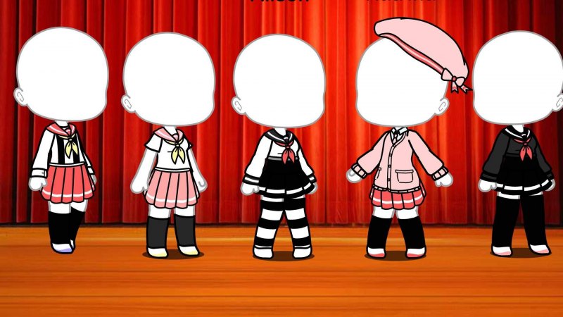 Гача лайф Школьная форма