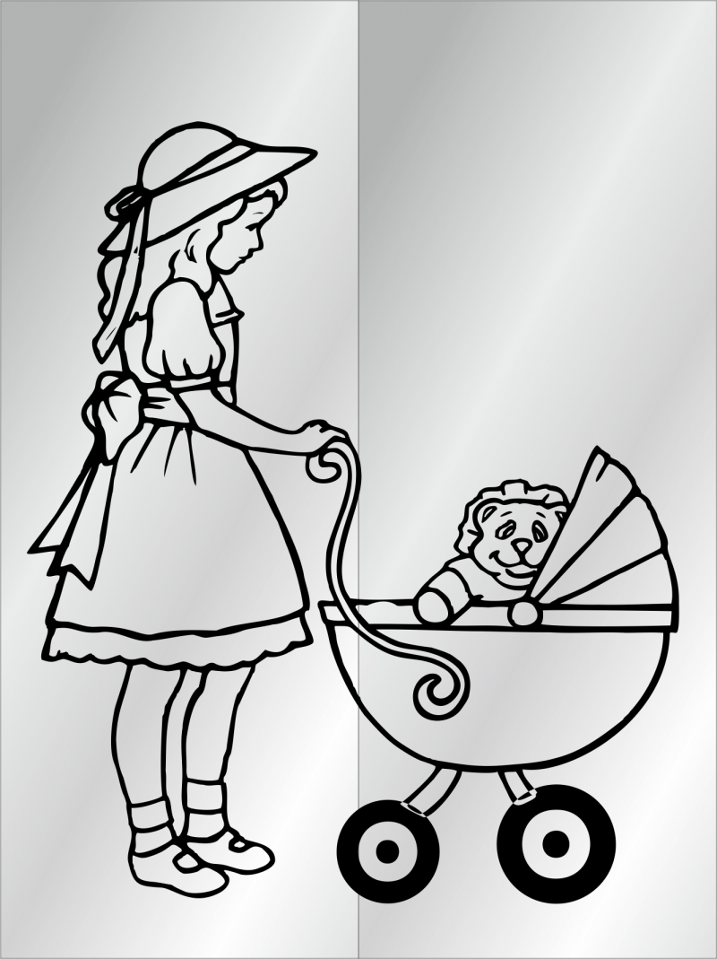 Куклы раскраски для девочек