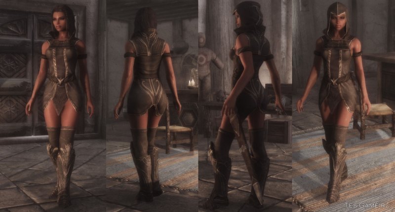 Skyrim UNP одежда и броня