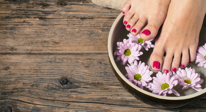 Педикюр фон