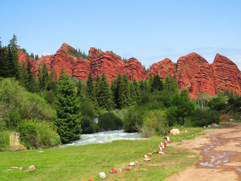 Каньоны Иссык Куль