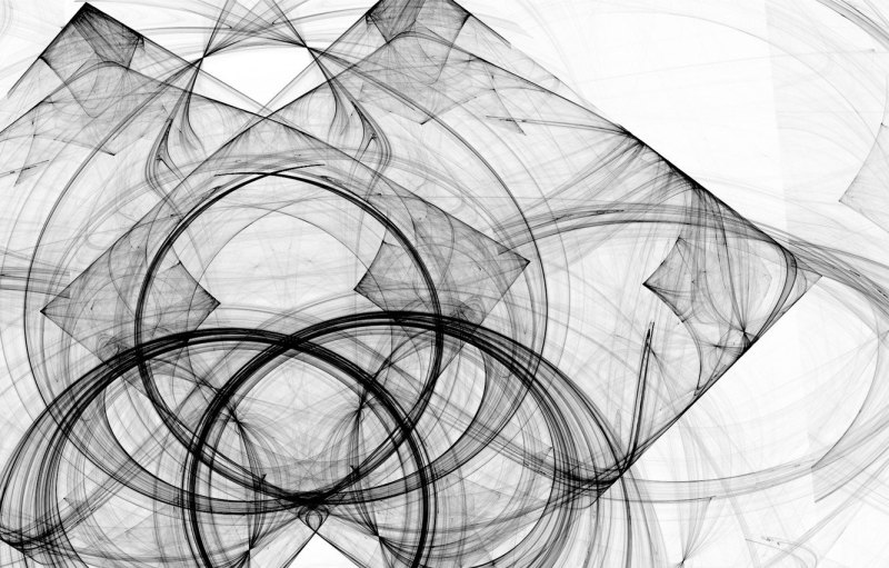 Женщина одной линией