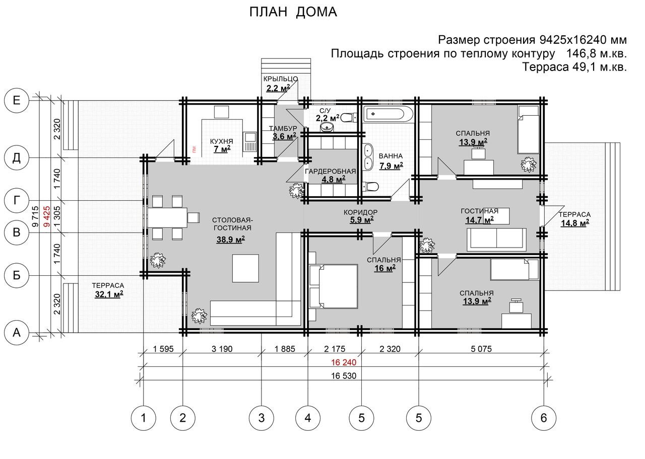 Схемы для постройки домов