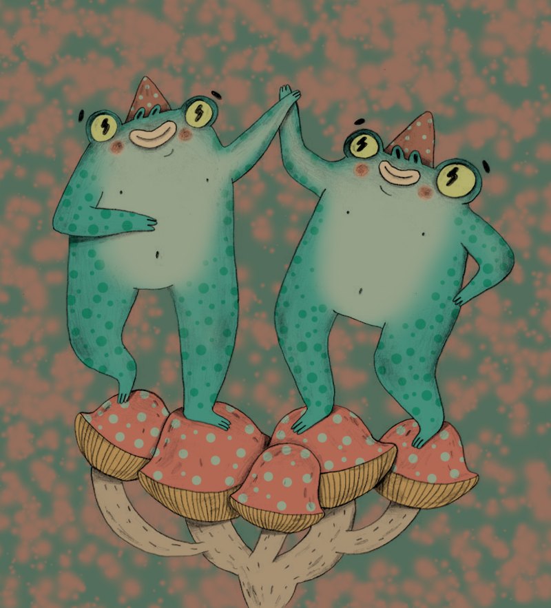 Goblincore жабки