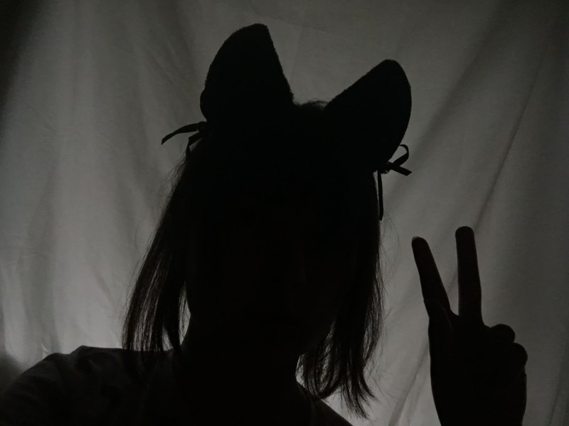 Девочка Эстетика без лица