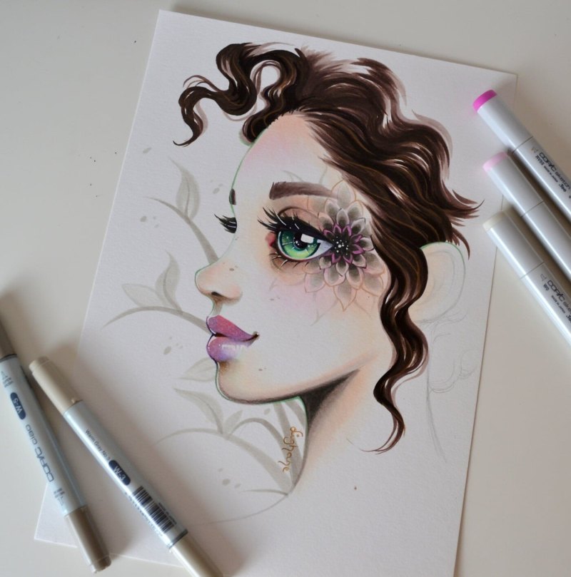 Растения для скетчбука