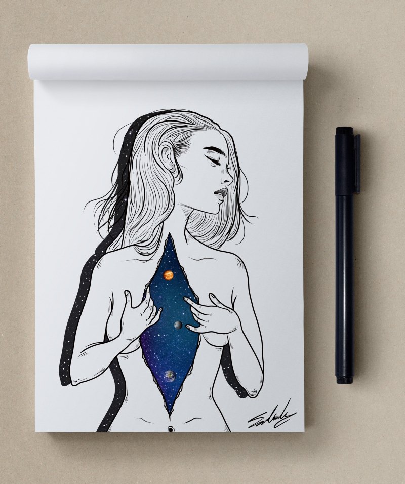 Рисунки Sibylline Meynet