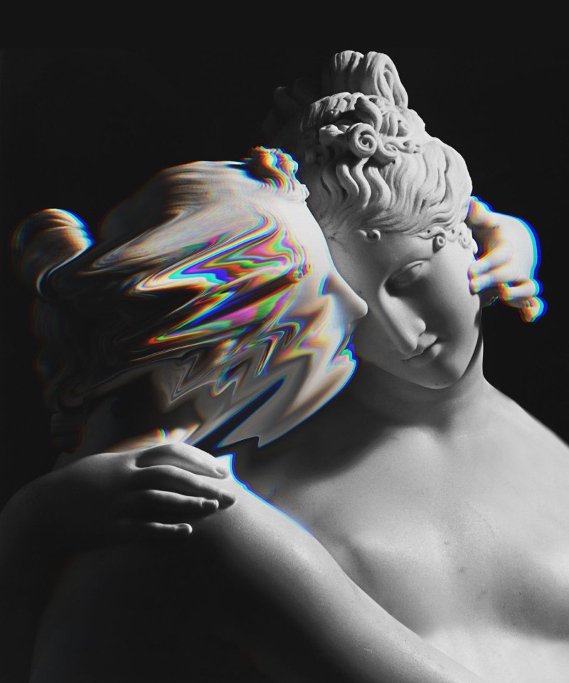 Коллаж скульптура