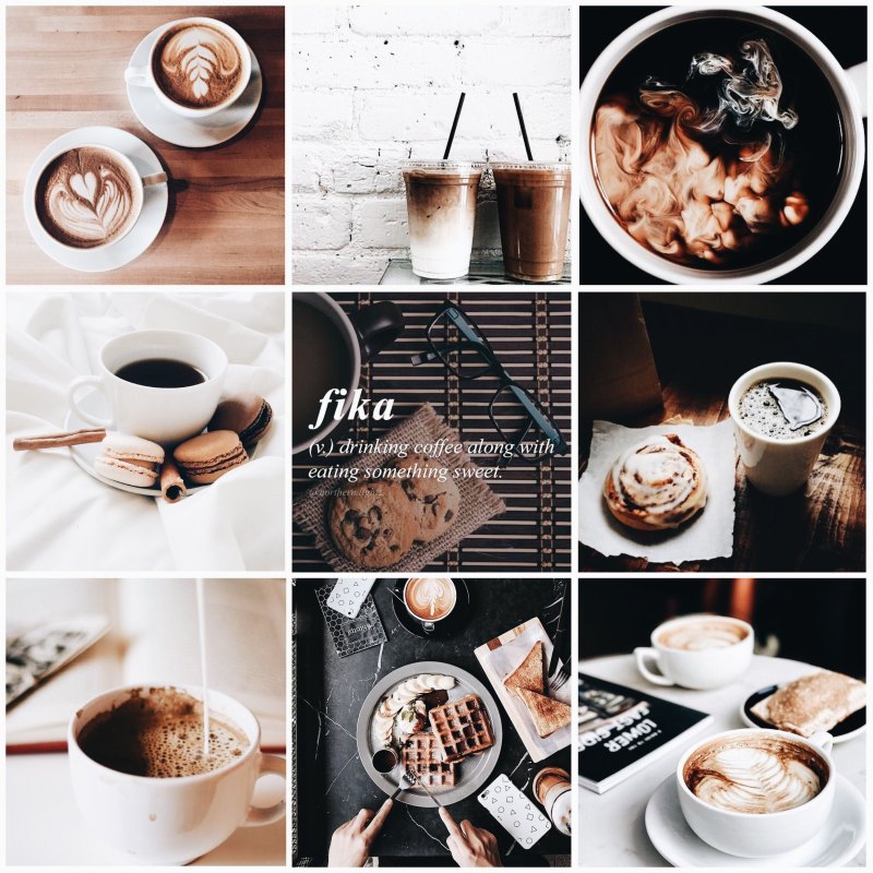 Кофейная Эстетика коллаж