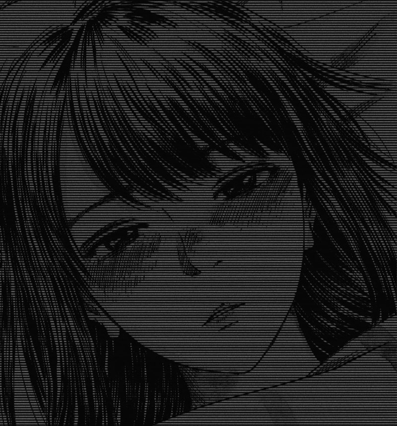 Чёрная Эстетика аниме