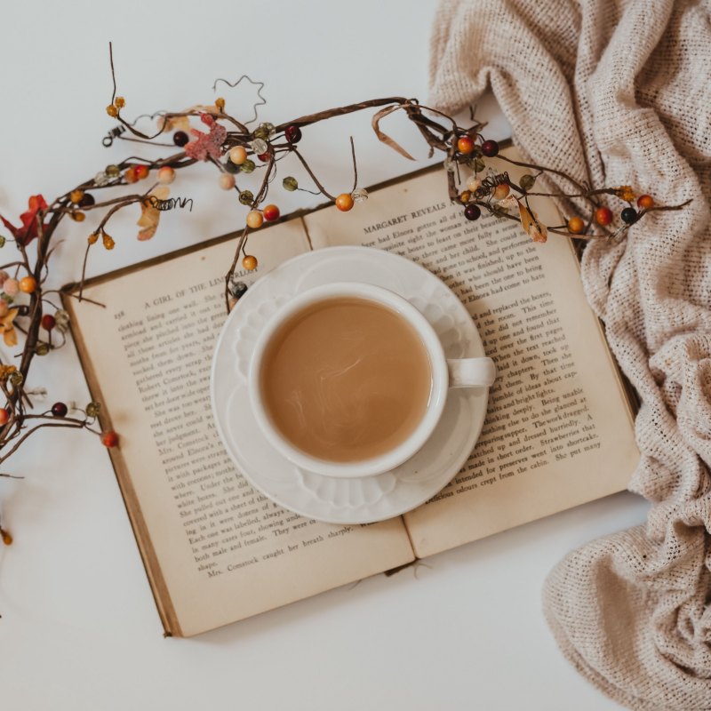 Красивые раскладки с книгами