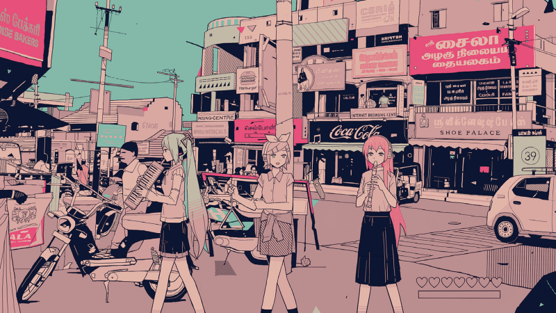 Anime aesthetic 90s улицы