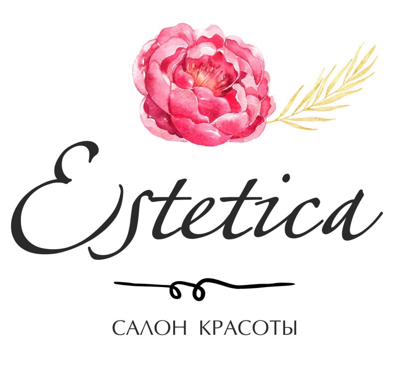 Логотип студии красоты Эстетика