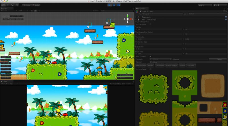 2d игры на Unity