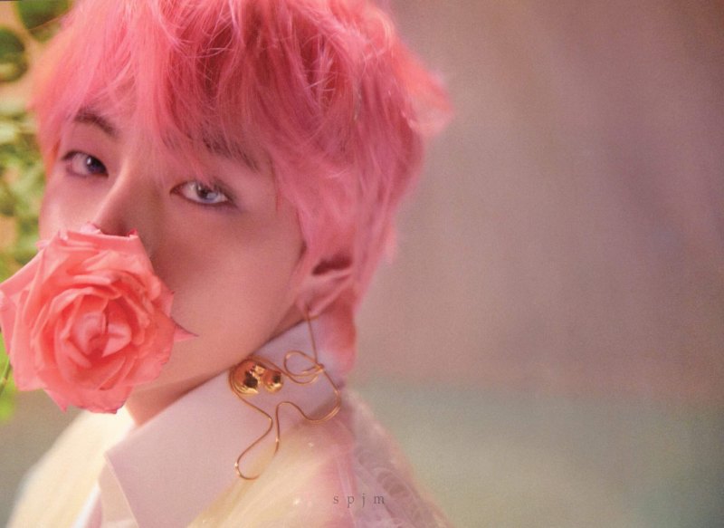 Тэхен в Париже