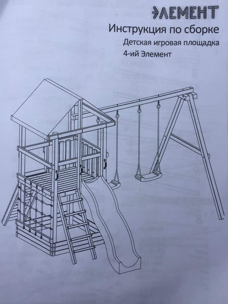 Детская горка своими руками чертежи