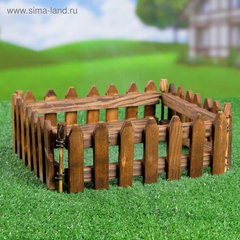 Заборы для грядок и клумб