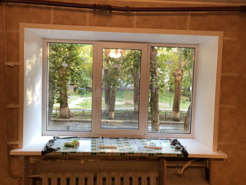 Откосы в панельном доме
