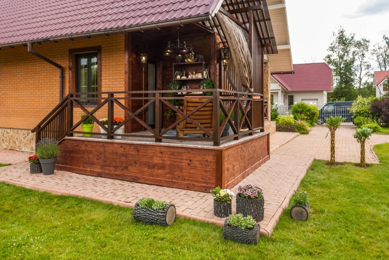 Крыльцо веранда
