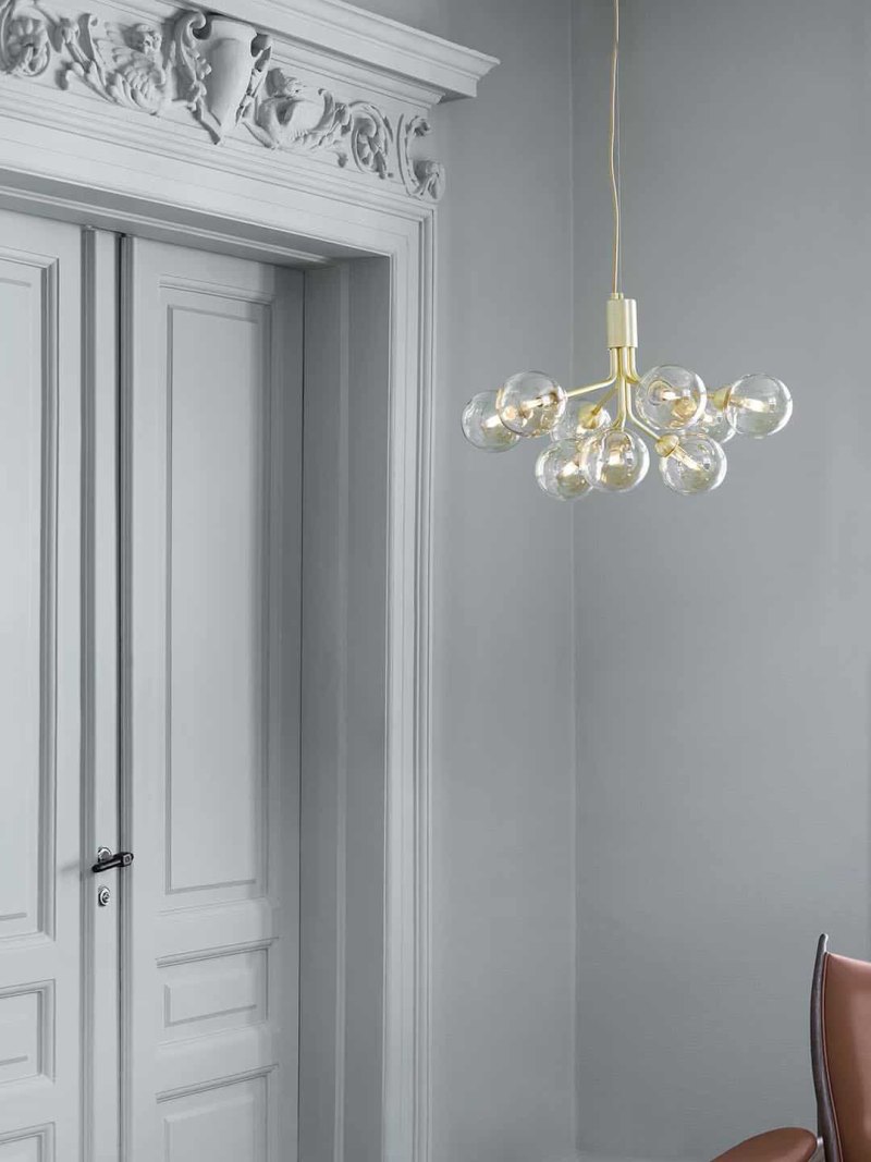 Люстра Mirra Nuura Brass Opal