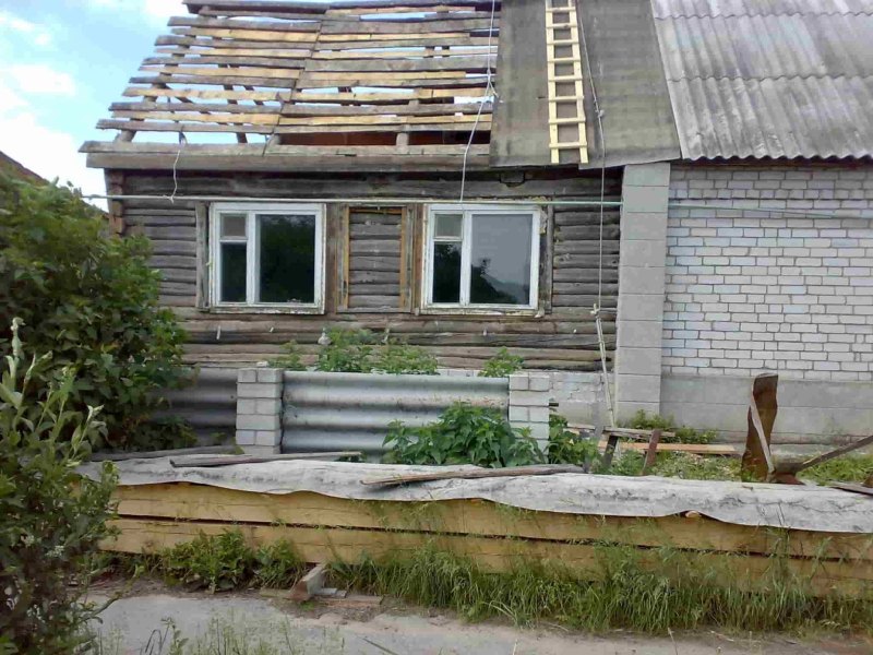 Реконструкция старого деревянного дома