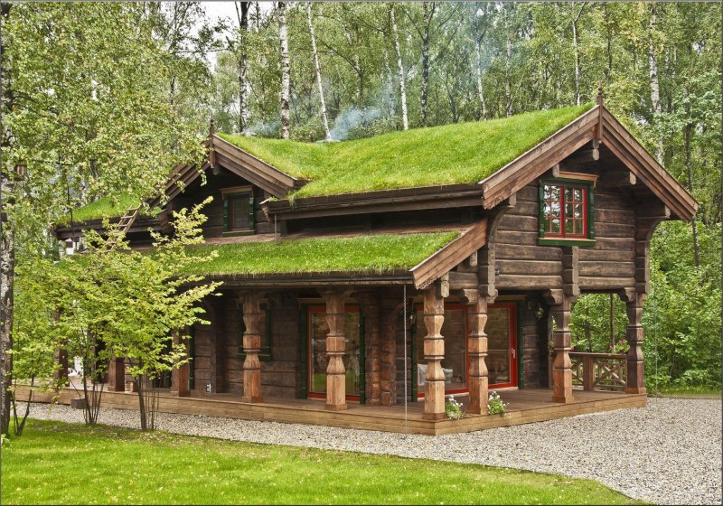 Wooden House норвежский лафет