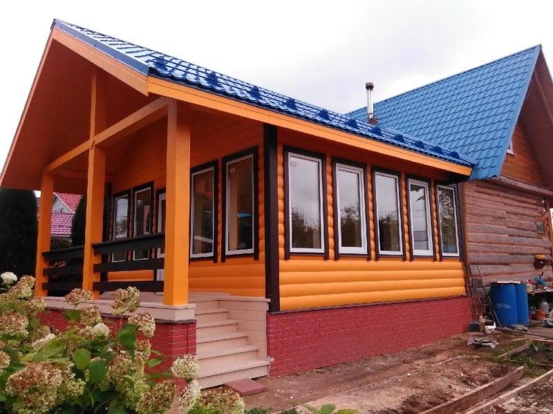 Веранда снаружи